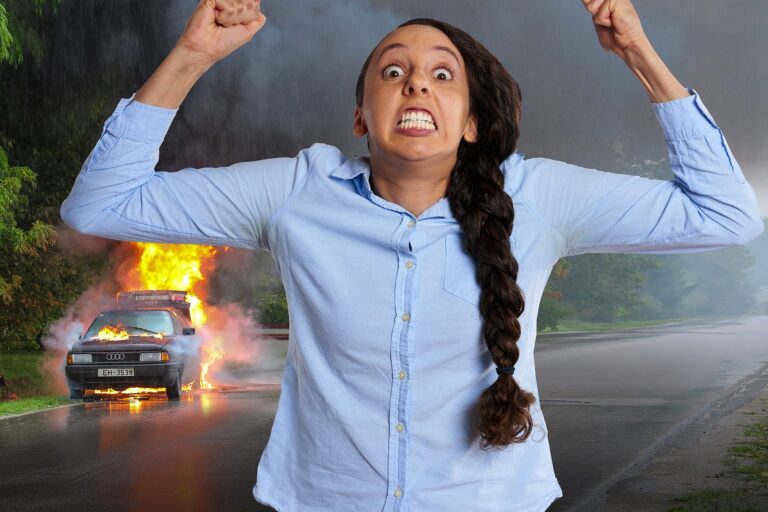 Car crash and personal injury